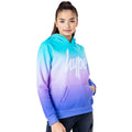 Light Blue-Pink-Purple - Front - Hype Childrens-Kids Fade Hoodie