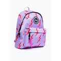 Lilac-Red-Pink - Side - Hype Lightning Backpack