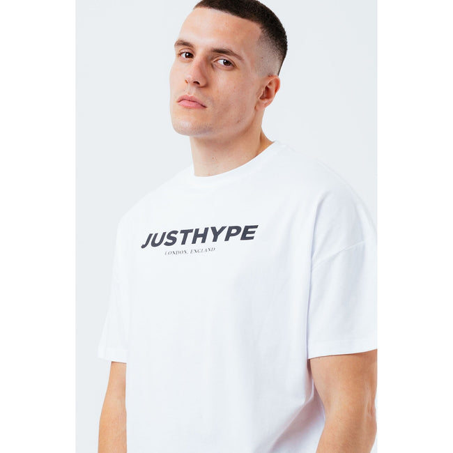 White - Lifestyle - Hype Mens JH Oversized T-Shirt