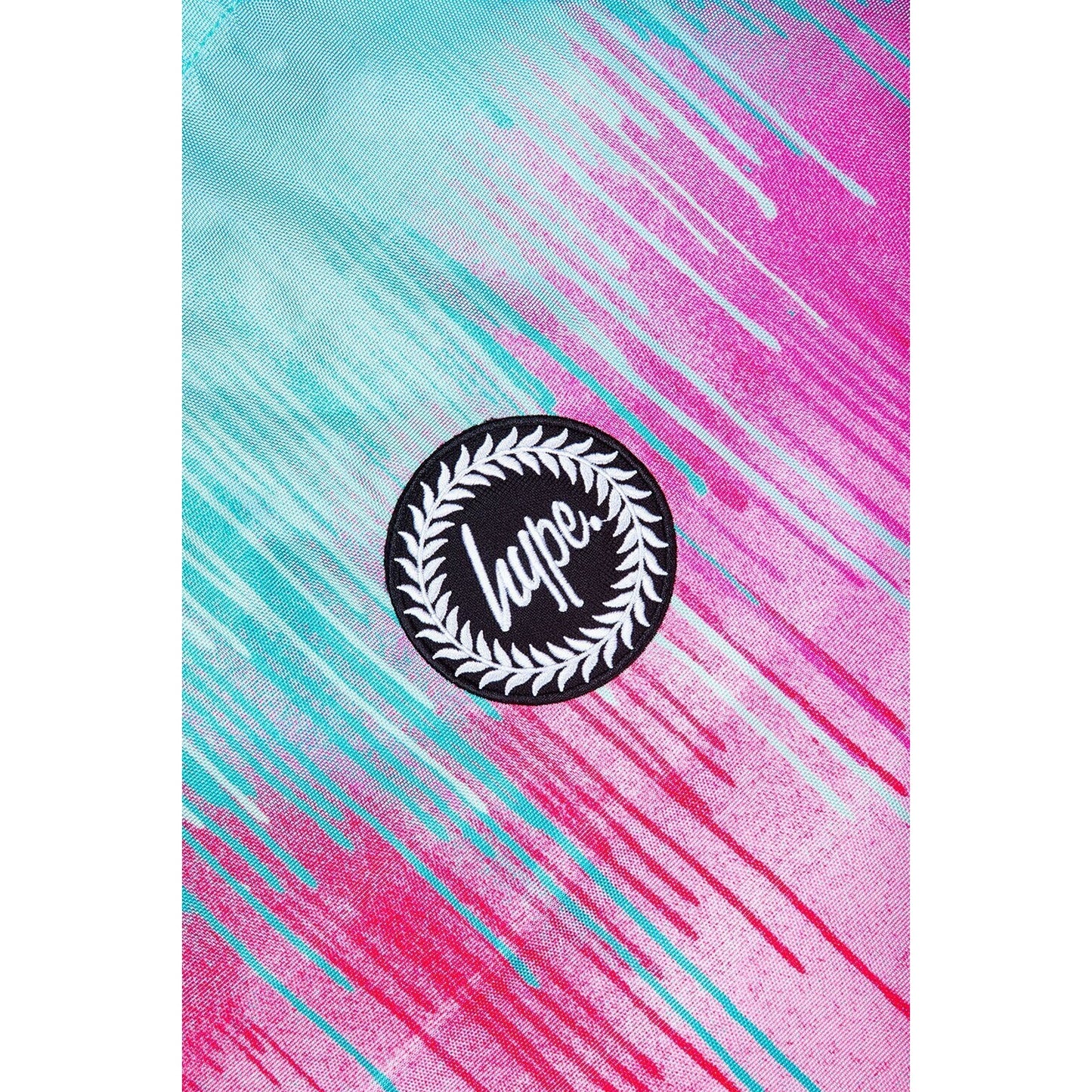Pink-Mint - Side - Hype Drips Drawstring Bag