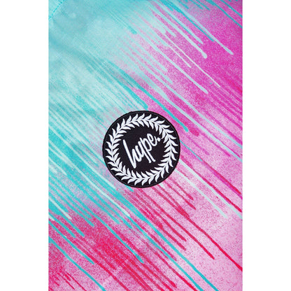 Pink-Mint - Side - Hype Drips Drawstring Bag