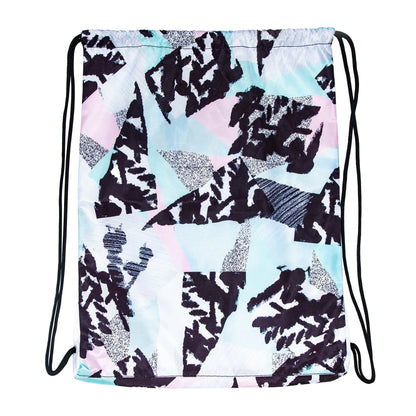 Multicoloured - Back - Hype Abstract Drawstring Bag