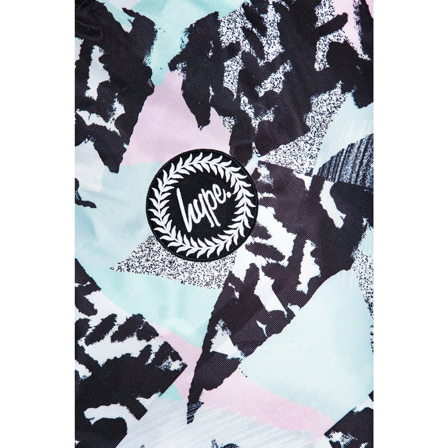 Multicoloured - Side - Hype Abstract Drawstring Bag