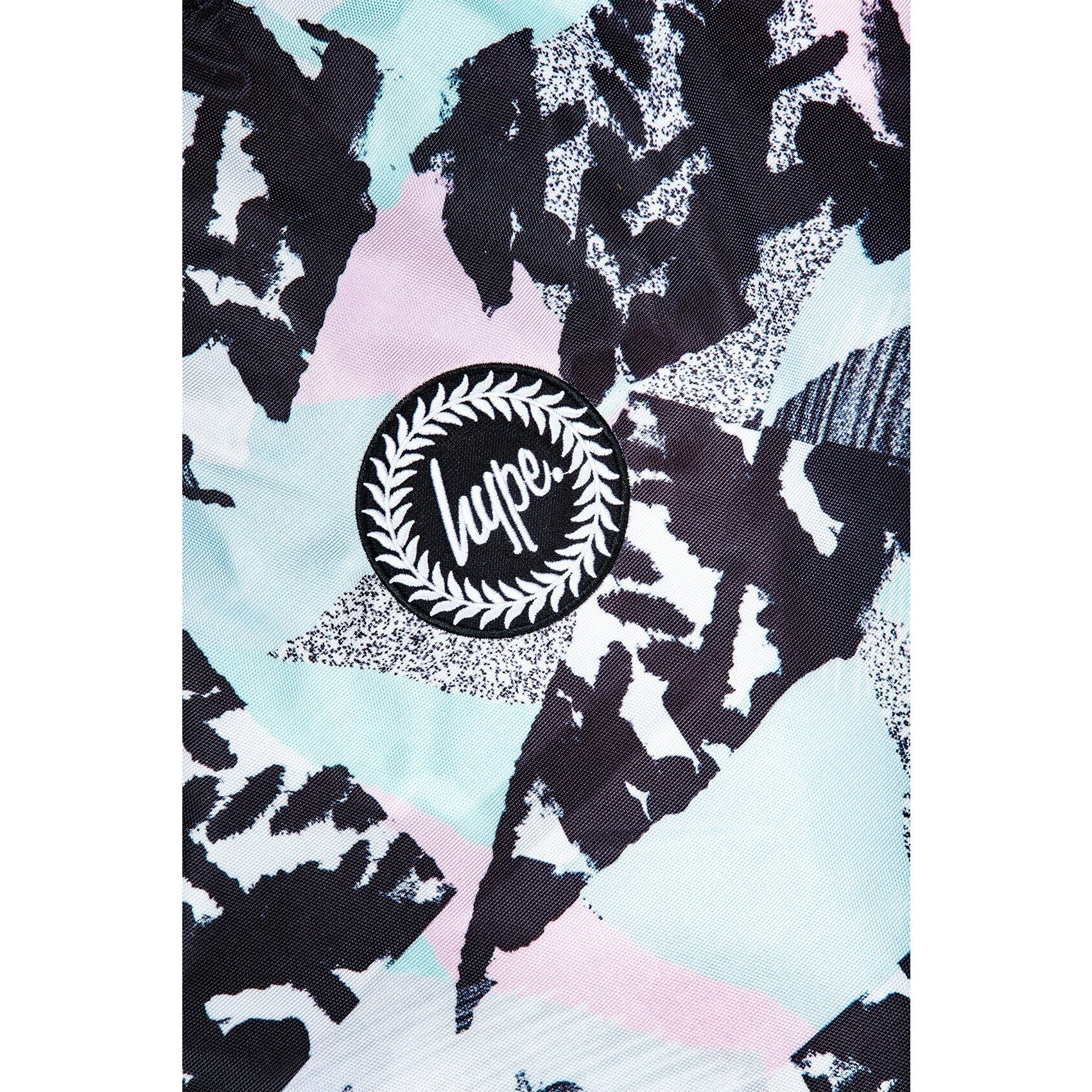 Multicoloured - Side - Hype Abstract Drawstring Bag