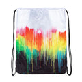 Multicoloured - Back - Hype Drips Drawstring Bag