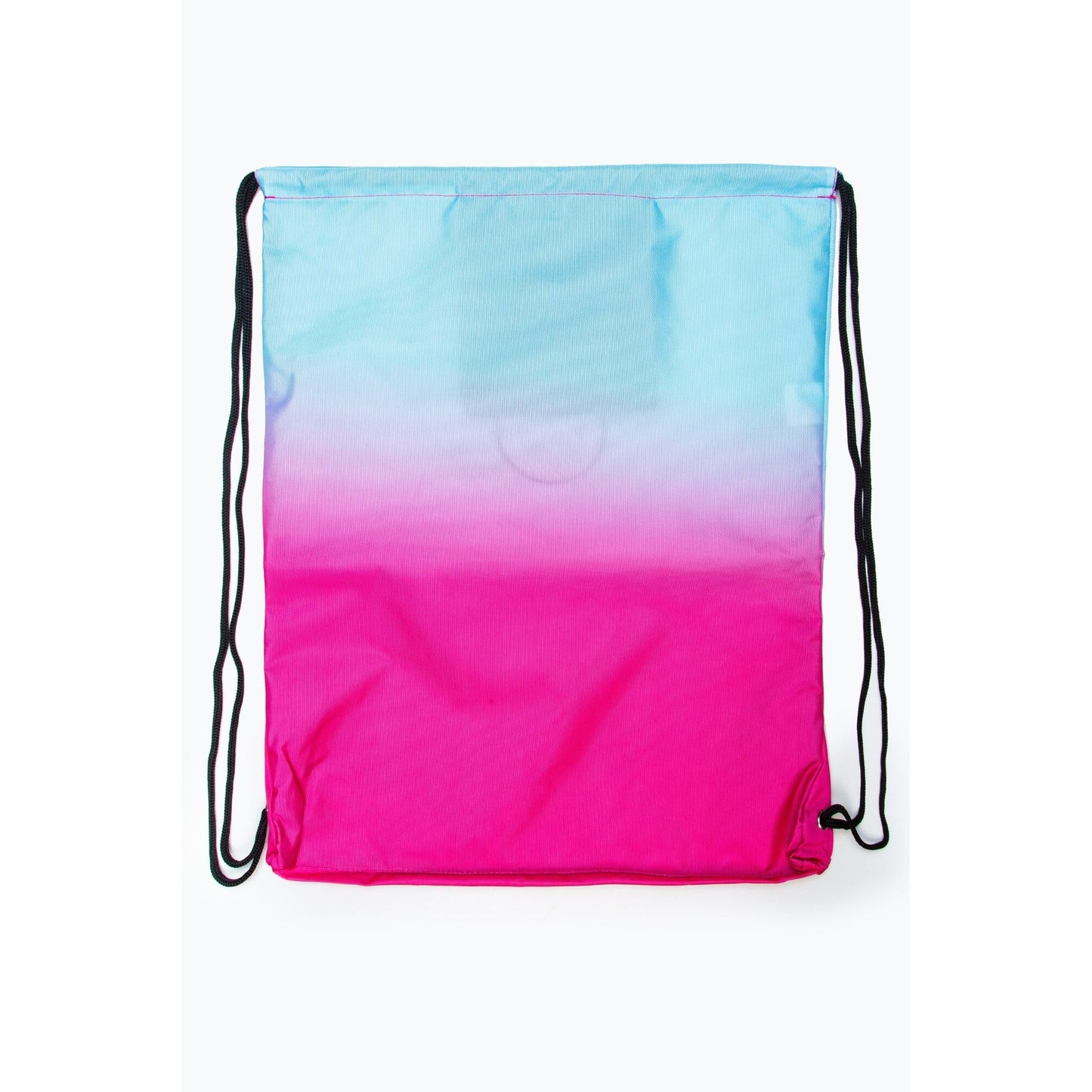 Hot Pink-Pastel Blue - Back - Hype Fade Drawstring Bag