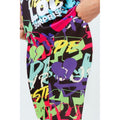 Black-Multicoloured - Side - Hype Girls LOL Surprise V.R.Q.T Leggings