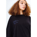 Black-Blue - Pack Shot - Hype Unisex Adult Printed Continu8 Oversized T-Shirt