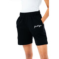 Black - Front - Hype Womens-Ladies Reverse Look Shorts