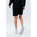 Black - Side - Hype Boys Script Shorts