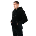 Black - Front - Hype Mens Sherpa Hoodie