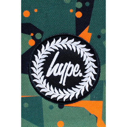 Green-Black-Orange - Side - Hype Geo Camo Lunch Bag