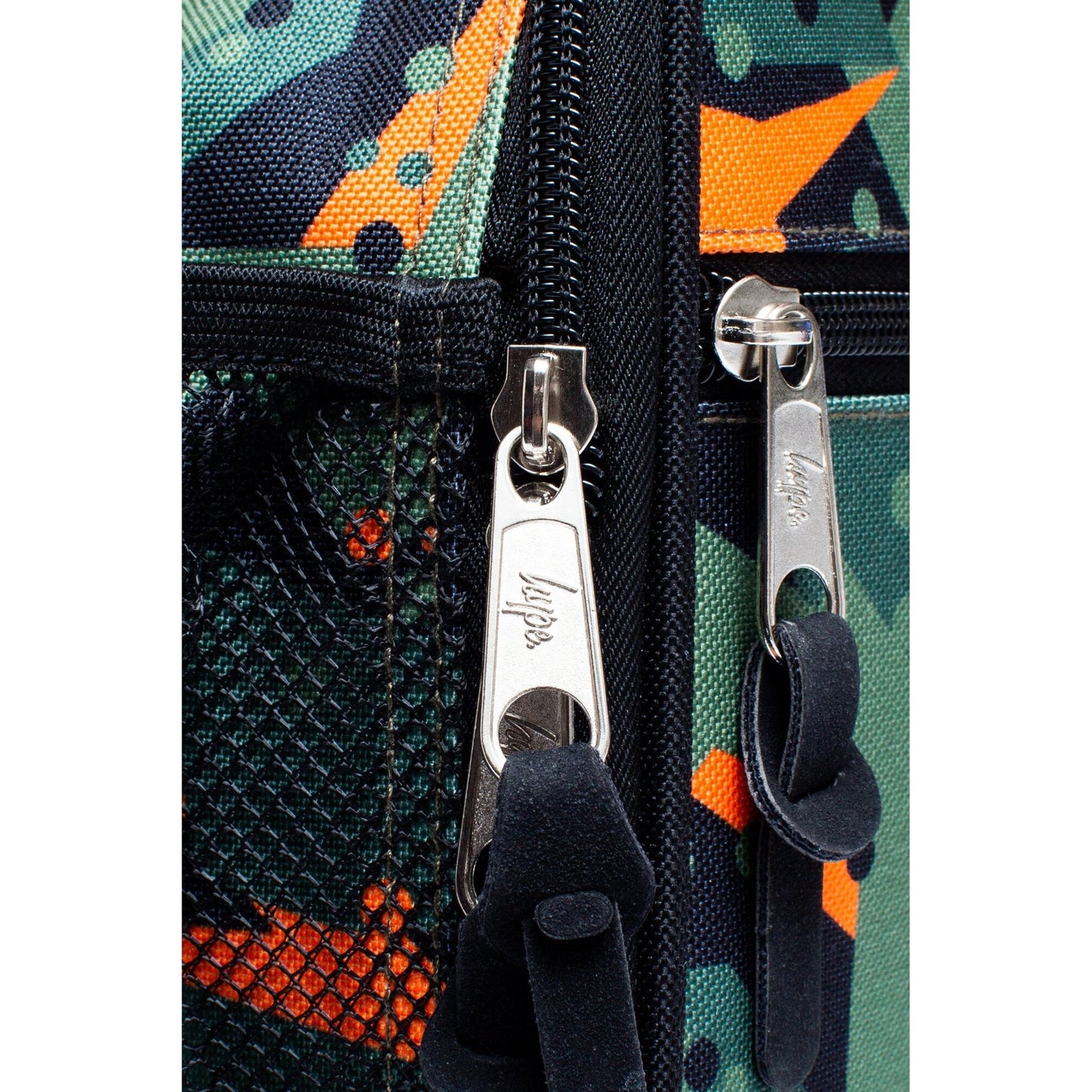 Green-Black-Orange - Lifestyle - Hype Geo Camo Lunch Bag