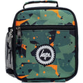 Green-Black-Orange - Front - Hype Geo Camo Lunch Bag