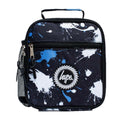 Black-White-Blue - Front - Hype Paint Splatter Lunch Bag