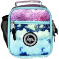 Dark Blue-Light Blue-Pink - Front - Hype Glitter Skies Lunch Bag