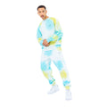 White-Blue-Yellow - Front - Hype Unisex Adult Continu8 Jogging Bottoms