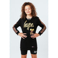 Black - Side - Hype Girls Queen Bee LOL Surprise Sweat Dress