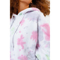 Pink - Close up - Hype Unisex Adult Continu8 Oversized Hoodie