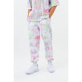 Pink-Grey-Green - Lifestyle - Hype Unisex Adult Print Continu8 Jogging Bottoms