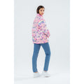 Pink - Back - Hype Girls Butterfly Puffer Jacket