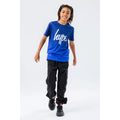 Blue-White - Back - Hype Boys Speckle Fade T-Shirt