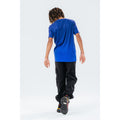 Blue-White - Side - Hype Boys Speckle Fade T-Shirt