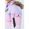 Blue-Pink-Lilac - Lifestyle - Hype Childrens-Kids Explorer Fade Padded Jacket