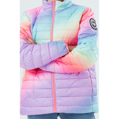 Rainbow - Lifestyle - Hype Childrens-Kids Rainbow Puffer Jacket