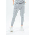 Grey Marl - Back - Hype Childrens-Kids Script Marl Jogging Bottoms