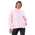 Pink - Front - Hype Childrens-Kids Lightweight Puffer Jacket