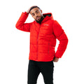 Red - Front - Hype Mens Luxe Padded Jacket