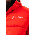 Red - Pack Shot - Hype Mens Luxe Padded Jacket