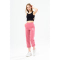 Pink - Back - Hype Girls Script Wide Leg Trousers