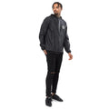 Black - Front - Hype Mens Crest Fishtail Jacket