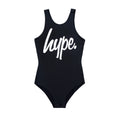Black - Front - Hype Girls One Piece Swimsuit