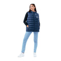 Navy-Pink - Front - Hype Childrens-Kids Gilet
