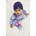 Purple - Side - Hype Baby Unicorn Sleepsuit Set