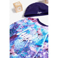 Purple - Close up - Hype Baby Unicorn Sleepsuit Set