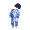 Purple - Front - Hype Baby Unicorn Sleepsuit Set