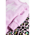 Pink - Side - Hype Baby Animal Print Sleepsuit (Pack of 2)