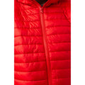 Red - Back - Hype Mens Puffer Jacket