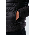 Black - Pack Shot - Hype Womens-Ladies Lightweight Puffer Jacket