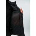 Black - Pack Shot - Hype Unisex Adult Deep Filled Puffer Jacket