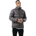 Khaki - Front - Hype Unisex Adult Deep Filled Puffer Jacket
