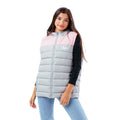 Grey-Pink - Front - Hype Childrens-Kids Gilet
