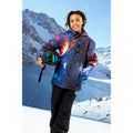 Blue - Back - Hype Childrens-Kids Sunburst Ski Jacket