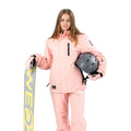 Pink - Side - Hype Childrens-Kids Snow Ski Jacket