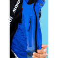 Blue - Side - Hype Childrens-Kids Snow Iceline Camo Ski Jacket