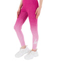 Pink-White - Front - Hype Girls Speckle Fade Leggings